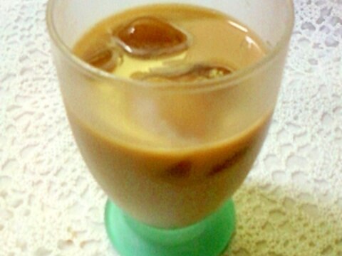 ☆カフェオレ風☆ホエー入り豆乳コーヒー☆*:・